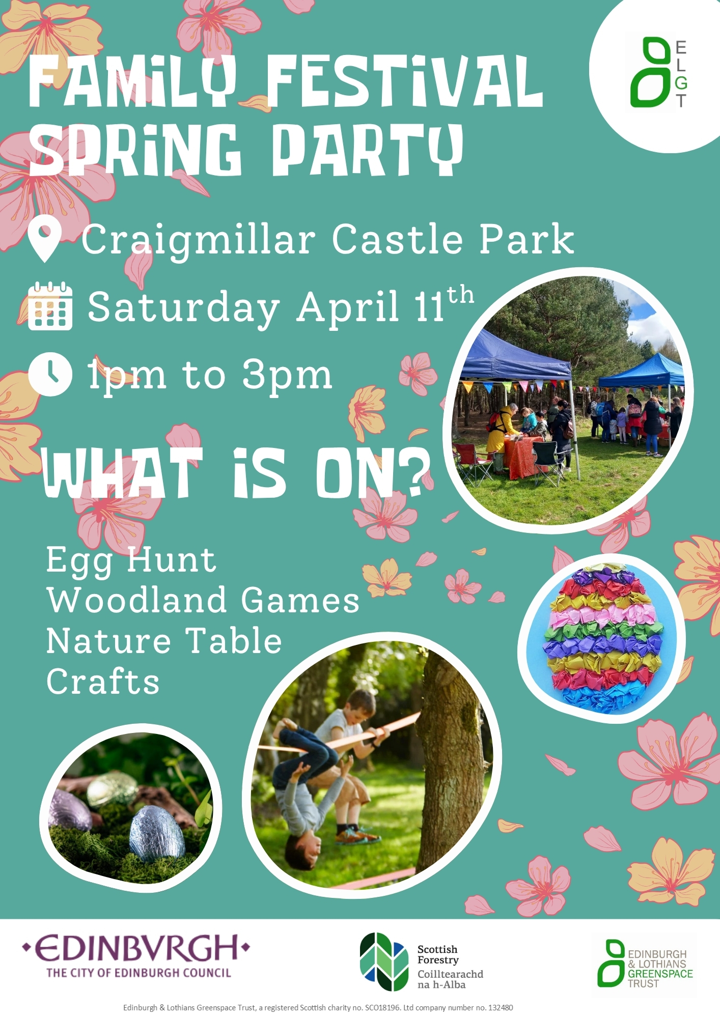 Family Festival: Spring Party in Craigmillar Castle Park